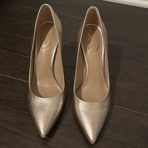 Sam Edelman Size 7.5 Gold Hazel Pumps